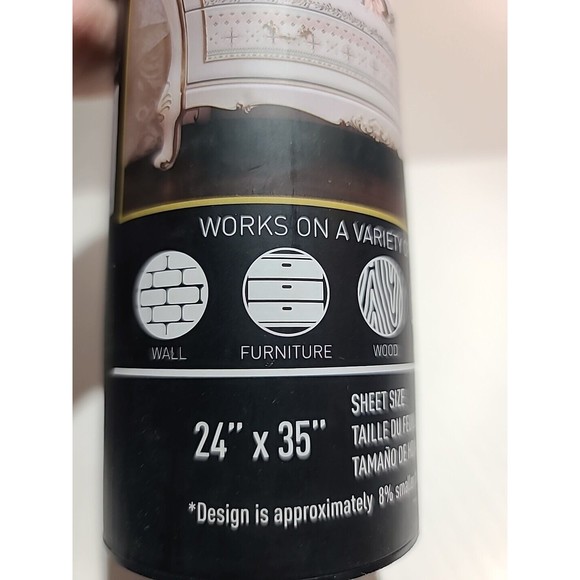 NEW Redesign Sparkle & Joy Furniture Transfer Christmas Floral RETIRED Pastel - Picture 4 of 9